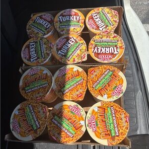 Cup Noodles Pumpkin & Turkey Variety Pack - LIMITED EDITION - Rare